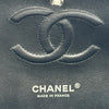 シャネル CHANEL デニム クラシックハンドバッグ A01112 28番台 ブラック シルバー金具 デニム レディース ショルダーバッグ
