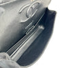 シャネル CHANEL デニム クラシックハンドバッグ A01112 28番台 ブラック シルバー金具 デニム レディース ショルダーバッグ
