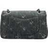 シャネル CHANEL デニム クラシックハンドバッグ A01112 28番台 ブラック シルバー金具 デニム レディース ショルダーバッグ