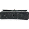 シャネル CHANEL デニム クラシックハンドバッグ A01112 28番台 ブラック シルバー金具 デニム レディース ショルダーバッグ