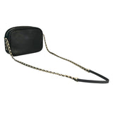 シャネル CHANEL マトラッセカメラバッグ ブラック/ゴールド金具 ラムスキン レディース ショルダーバッグ