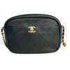 シャネル CHANEL マトラッセカメラバッグ ブラック/ゴールド金具 ラムスキン レディース ショルダーバッグ