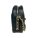 シャネル CHANEL マトラッセカメラバッグ ブラック/ゴールド金具 ラムスキン レディース ショルダーバッグ