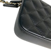 シャネル CHANEL マトラッセチェーンウォレット A82527 ブラック/ゴールド金具 ラムスキン レディース ショルダーバッグ