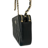 シャネル CHANEL マトラッセチェーンウォレット A82527 ブラック/ゴールド金具 ラムスキン レディース ショルダーバッグ