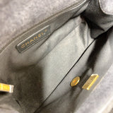 シャネル CHANEL デニムスモールフラップバッグ AS3134 ブラック/ゴールド金具 デニム レディース ショルダーバッグ