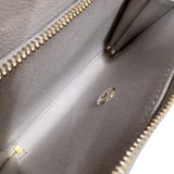 シャネル CHANEL ビジネスアフィニティスモールショルダーバッグ A93749 グレー　ゴールド金具 キャビアスキン レディース ショルダーバッグ