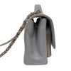 シャネル CHANEL ビジネスアフィニティスモールショルダーバッグ A93749 グレー　ゴールド金具 キャビアスキン レディース ショルダーバッグ