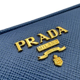 プラダ PRADA サフィアーノミニカメラバッグ ブルー サフィアーノレザー レディース ショルダーバッグ