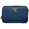 プラダ PRADA サフィアーノミニカメラバッグ ブルー サフィアーノレザー レディース ショルダーバッグ