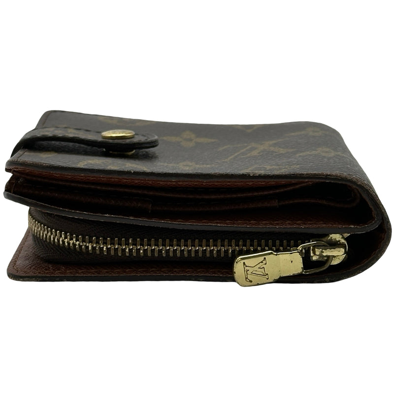 ルイ・ヴィトン LOUIS VUITTON コンパクト・ジップ M61667 ブラウン
