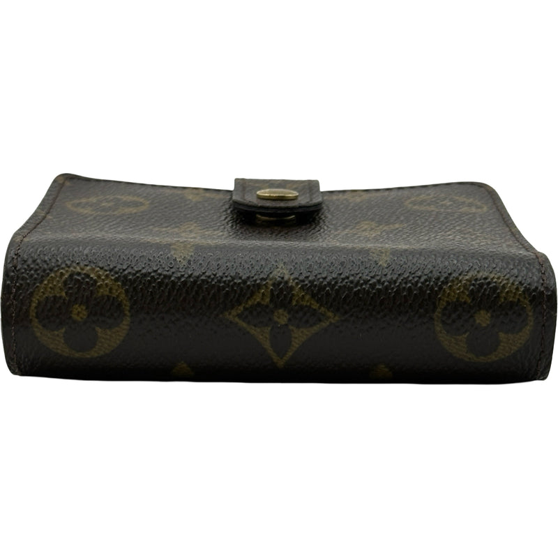 ルイ・ヴィトン LOUIS VUITTON コンパクト・ジップ M61667 ブラウン