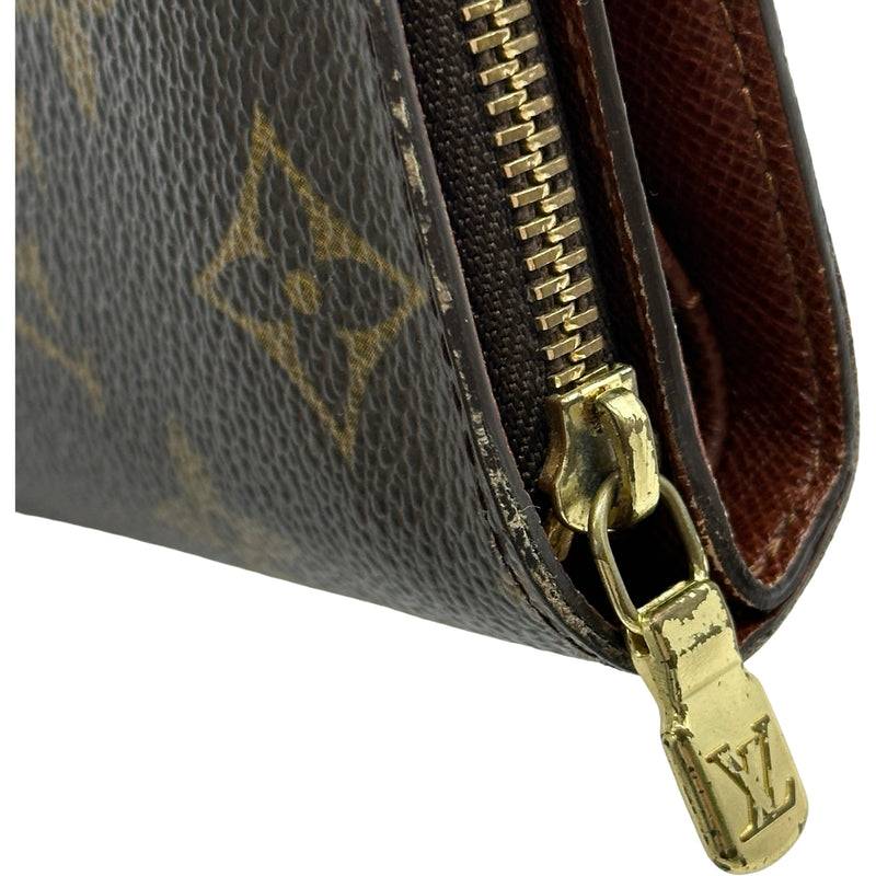 ルイ・ヴィトン LOUIS VUITTON コンパクト・ジップ M61667 ブラウン