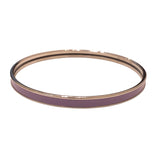 エルメス HERMES ユニエナメルブレスレット パープル エナメル・メタル レディース ブレスレット