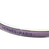 エルメス HERMES ユニエナメルブレスレット パープル エナメル・メタル レディース ブレスレット