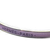 エルメス HERMES ユニエナメルブレスレット パープル エナメル・メタル レディース ブレスレット