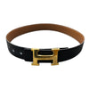 エルメス HERMES コンスタンスベルト70cm ブラック/ゴールド金具 ボックスカーフ･クシュベル レディース ベルト