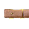 エルメス HERMES コンスタンスベルト70cm ブラック/ゴールド金具 ボックスカーフ･クシュベル レディース ベルト