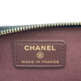 シャネル CHANEL クラシック ジップカードケース AP3179 ブラック/ゴールド金具 キャビアスキン レディース カードケース