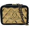 シャネル CHANEL マトラッセ バニティ ミニカードケース AP3002 31番台 ゴールド/ブラック ラム レディース ショルダーバッグ
