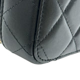 シャネル CHANEL マトラッセ バニティ ミニカードケース AP3002 31番台 ゴールド/ブラック ラム レディース ショルダーバッグ