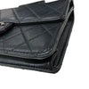 シャネル CHANEL マトラッセ スモールフラップバッグ AS0585 ブラック シルバー金具 カーフ レディース ショルダーバッグ