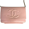 シャネル CHANEL ココマークチェーンウォレット A4854 ピンク/シルバー金具 キャビアスキン レディース ショルダーバッグ