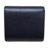 グッチ GUCCI ダブルG　ミディアムウォレット 598587 ブラック レザー レディース 三つ折り財布