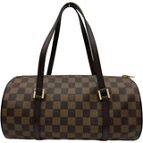ルイ・ヴィトン LOUIS VUITTON パピヨンGM M51303 ブラウン ダミエ レディース ショルダーバッグ