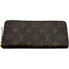 ルイ・ヴィトン LOUIS VUITTON M60742 ブラウン/フューシャ モノグラム レディース 長財布