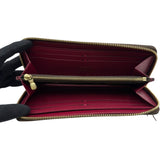 ルイ・ヴィトン LOUIS VUITTON M60742 ブラウン/フューシャ モノグラム レディース 長財布