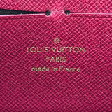 ルイ・ヴィトン LOUIS VUITTON M60742 ブラウン/フューシャ モノグラム レディース 長財布