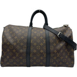 ルイ・ヴィトン LOUIS VUITTON キーポル・バンドリエール45 M56711 ブラウン モノグラム・マカサー ユニセックス ボストンバッグ