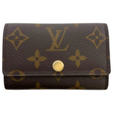 ルイ・ヴィトン LOUIS VUITTON ミュルティクレ 6 M62630 ブラウン モノグラム ユニセックス キーケース