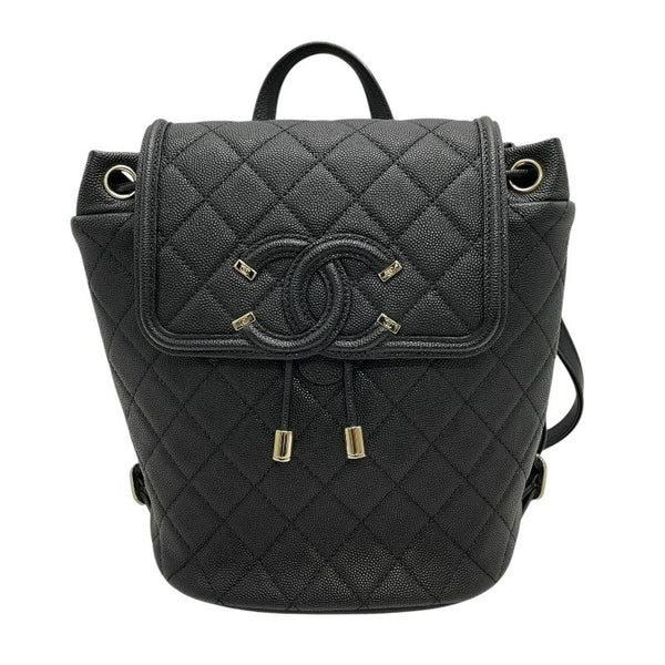 シャネル CHANEL CCフィリグリー スモールバックパック AS0926