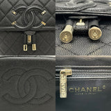 シャネル CHANEL CCフィリグリー スモールバックパック AS0926 ブラック ゴールド金具 マットキャビアスキン レディース リュック・デイパック