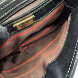 ロエベ LOEWE ベラスケス ハンドバッグ ブラック/ブラウン レザー レディース ショルダーバッグ