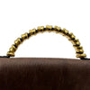 ロエベ LOEWE ベラスケス ハンドバッグ ブラック/ブラウン レザー レディース ショルダーバッグ