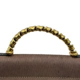 ロエベ LOEWE ベラスケス ハンドバッグ ブラック/ブラウン レザー レディース ショルダーバッグ