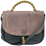 ロエベ LOEWE ベラスケス ハンドバッグ ブラック/ブラウン レザー レディース ショルダーバッグ