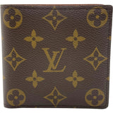 ルイ・ヴィトン LOUIS VUITTON ポルトフォイユ・マルコ M61675 ブラウン モノグラム レディース 二つ折り財布