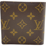 ルイ・ヴィトン LOUIS VUITTON ポルトフォイユ・マルコ M61675 ブラウン モノグラム レディース 二つ折り財布