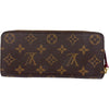 ルイ・ヴィトン LOUIS VUITTON ポルトフォイユ・クレマンス M60742 ブラウン/フューシャ モノグラム レディース 長財布