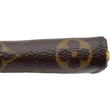 ルイ・ヴィトン LOUIS VUITTON ポルトフォイユ・クレマンス M60742 ブラウン/フューシャ モノグラム レディース 長財布