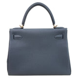 エルメス HERMES ケリー28 内縫い W刻印 グリミスティ シャンパンゴールド金具 トゴ レディース ショルダーバッグ