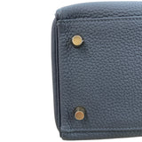 エルメス HERMES ケリー28 内縫い W刻印 グリミスティ シャンパンゴールド金具 トゴ レディース ショルダーバッグ