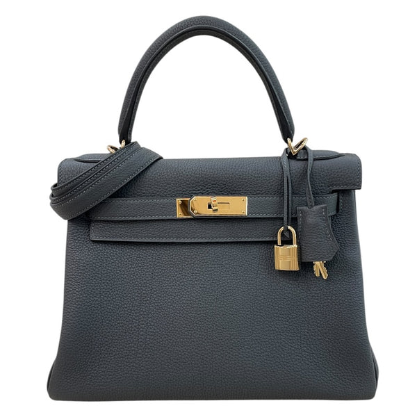 エルメス HERMES ケリー28 内縫い W刻印 グリミスティ シャンパン