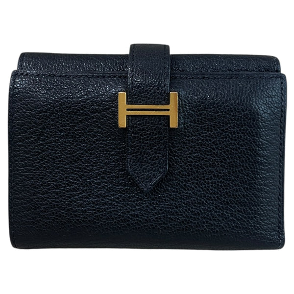 エルメス ベアンコンビネ シェブルミゾル ブラック B刻印 2023年製 エルメス HERMES ベアンコンビネ B刻印 ブラック/ゴールド金具