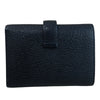 エルメス HERMES ベアンコンビネ B刻印 ブラック/ゴールド金具 シェーブル ユニセックス 二つ折り財布