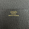 エルメス HERMES ベアンコンビネ B刻印 ブラック/ゴールド金具 シェーブル ユニセックス 二つ折り財布